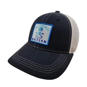 Kenny Chesney Trucker Hat, No Shoes Nation Tour Cap, Neon Skull Patch, Snapback